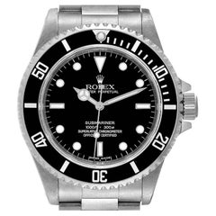 Rolex Submariner Non-Date 4 Liner Steel Mens Watch 14060