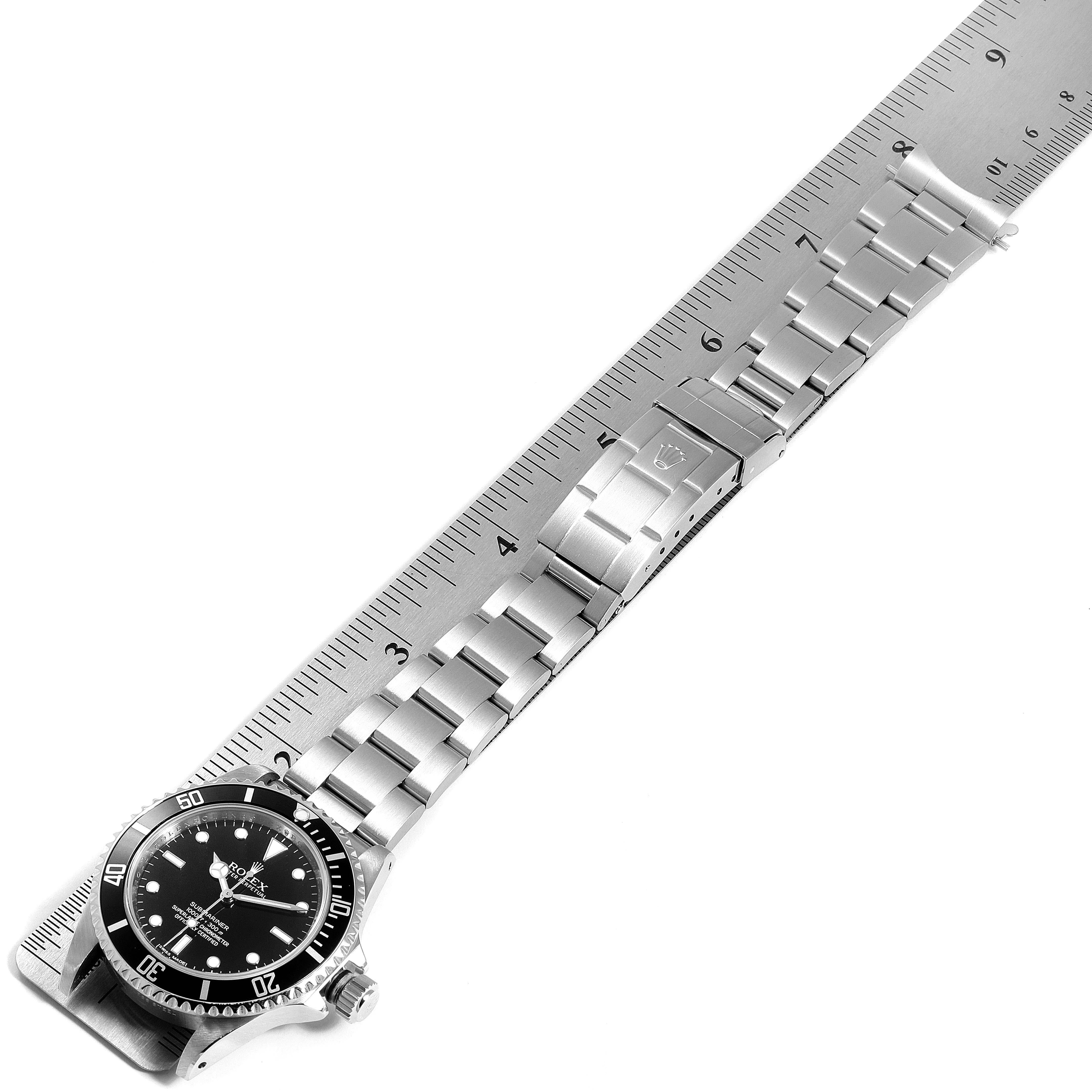 Rolex Submariner Non-Date 4 Liner Steel Steel Men's Watch 14060 7