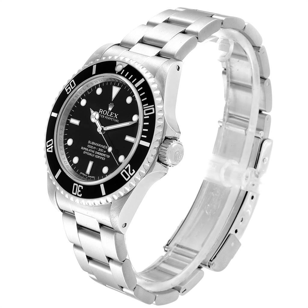Rolex Submariner Non-Date 4 Liner Steel Steel Men's Watch 14060 1
