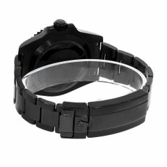 Rolex Submariner Stainless Steel DLC PVD Black Ceramic Watch 116610
