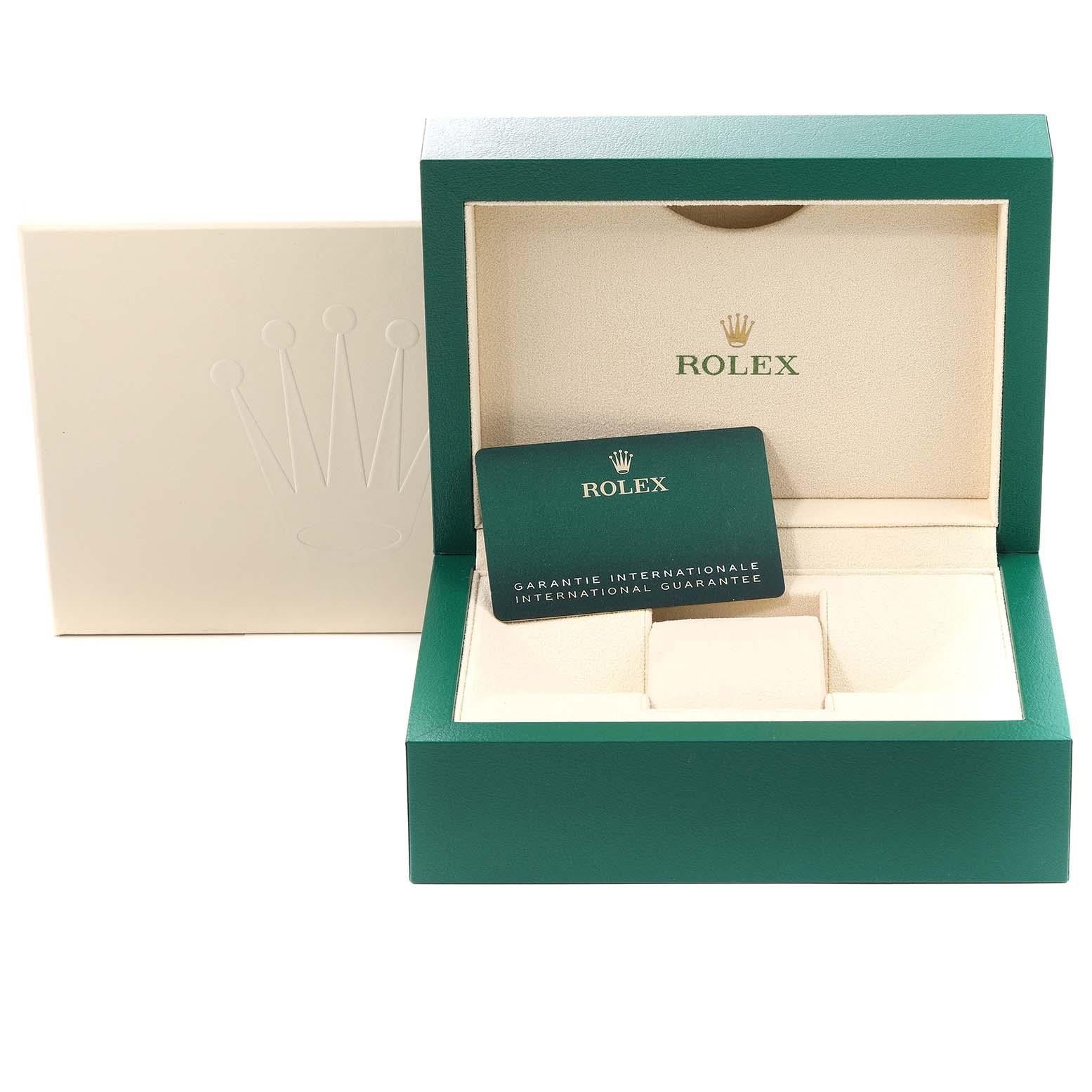 Rolex Submariner 41 Steel Yellow Gold Blue Dial Mens Watch 126613 Box Card For Sale 8