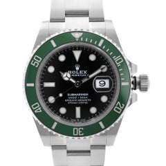 Rolex Submariner Kermit Steel Black Dial Automatic Mens Watch 126610LV