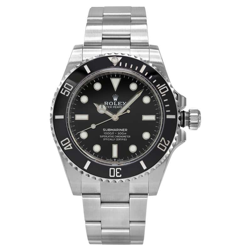 Rolex Submariner No Date Steel New 2020 124060 For Sale at 1stDibs ...