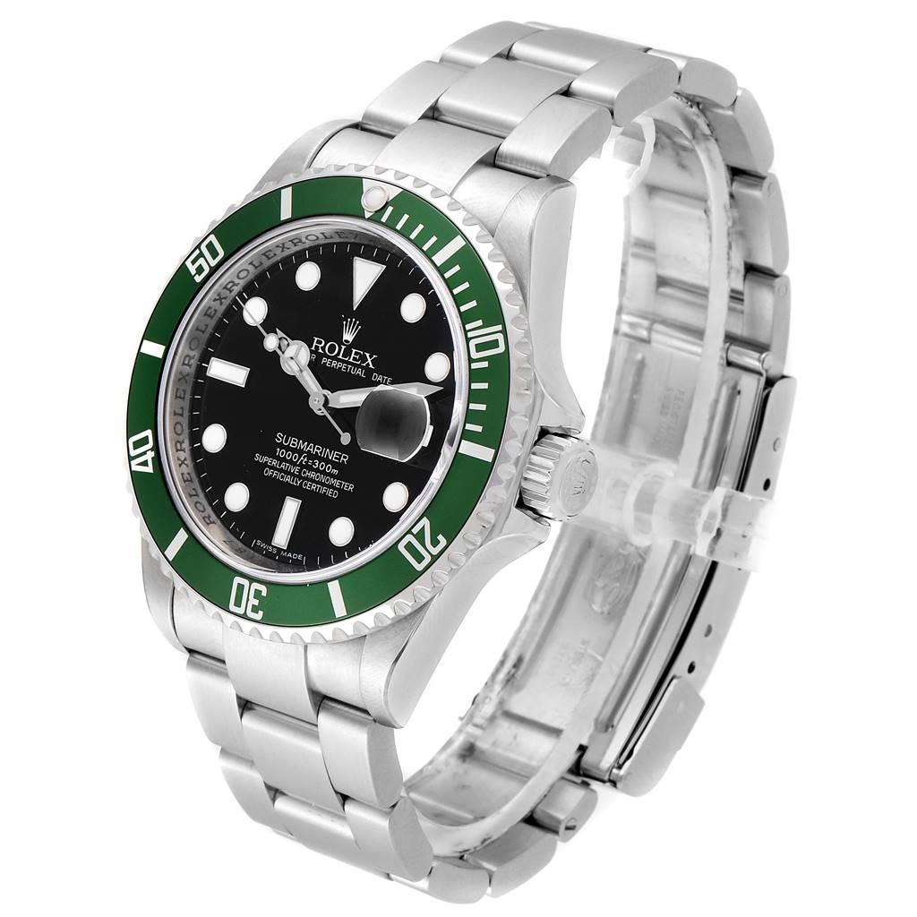 Rolex Submariner 50th Anniversary Green Kermit Men's Watch 16610LV 1