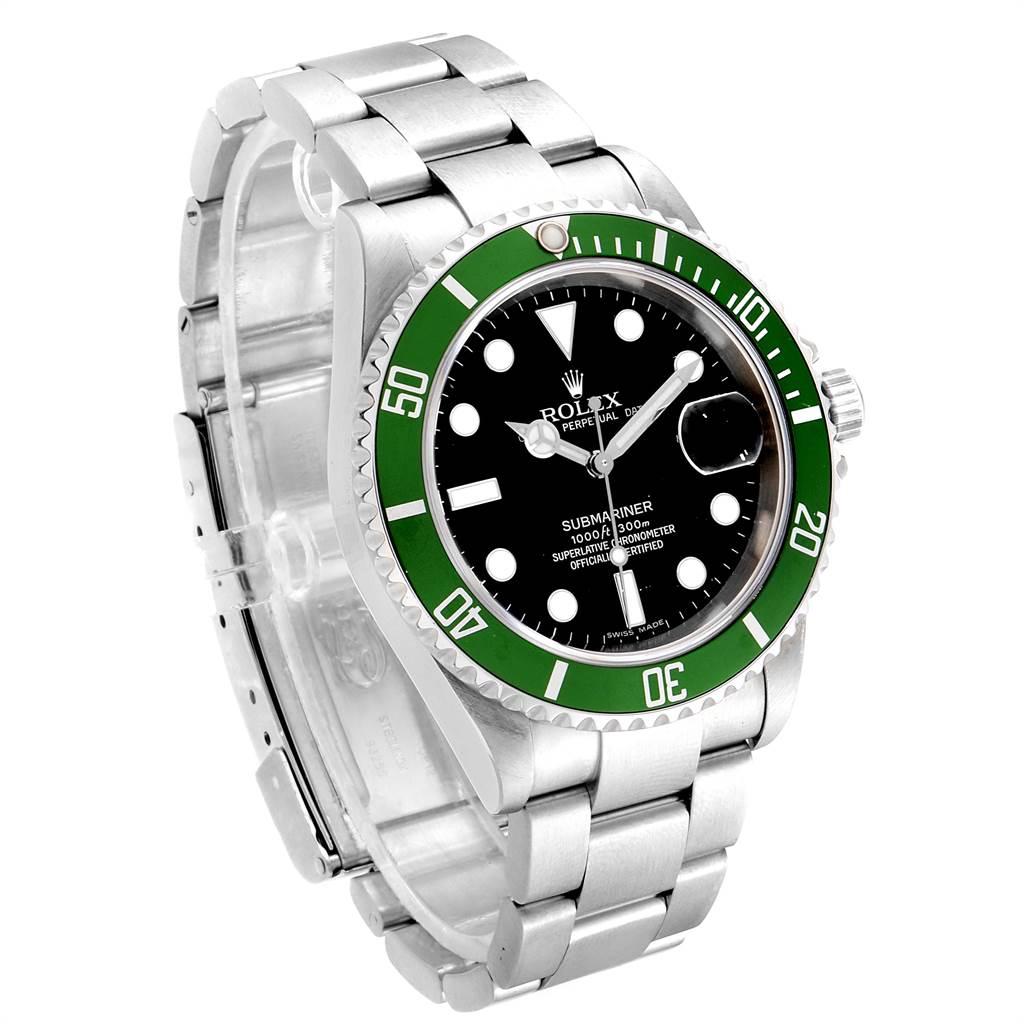 Rolex Submariner 50th Anniversary Green Kermit Men's Watch 16610LV 1