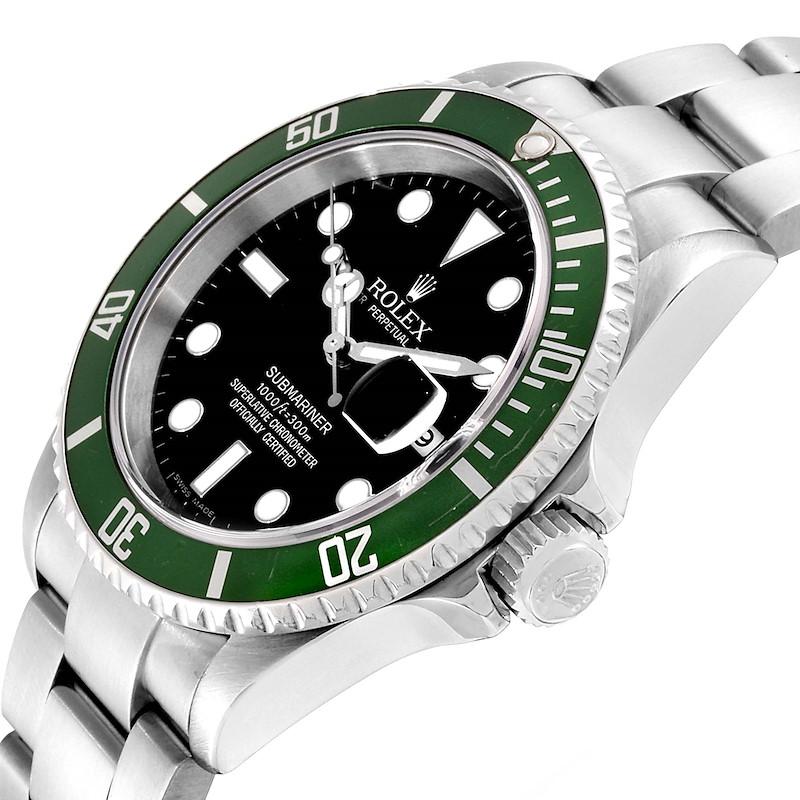 Rolex Submariner 50th Anniversary Green Kermit Men's Watch 16610LV 1