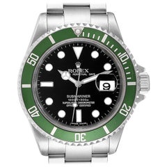 Rolex Submariner 50th Anniversary Green Kermit Men's Watch 16610LV