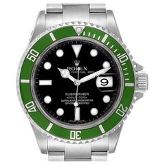 Rolex Submariner 50th Anniversary Green Kermit Men's Watch 16610LV