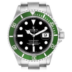 Used Rolex Submariner 50th Anniversary Green Kermit Men's Watch 16610LV