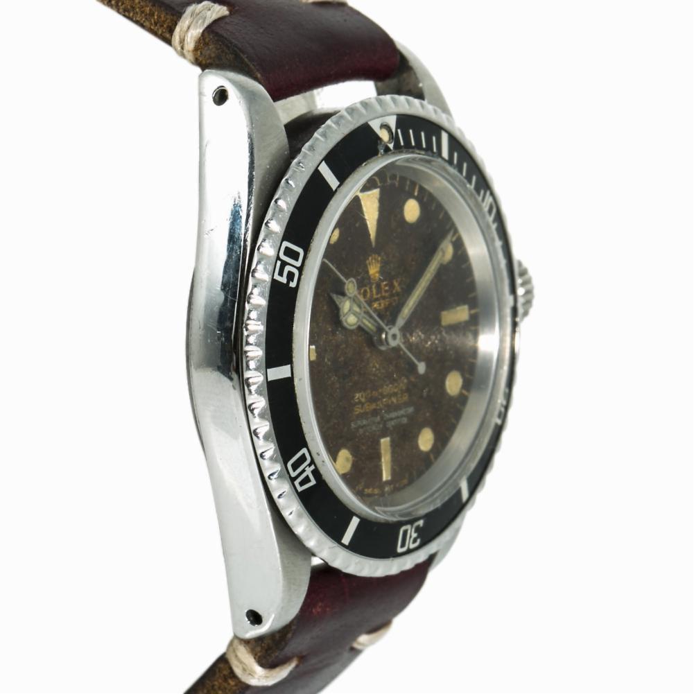 Contemporary Rolex Submariner 5512, Brown Dial, Certified and Warranty