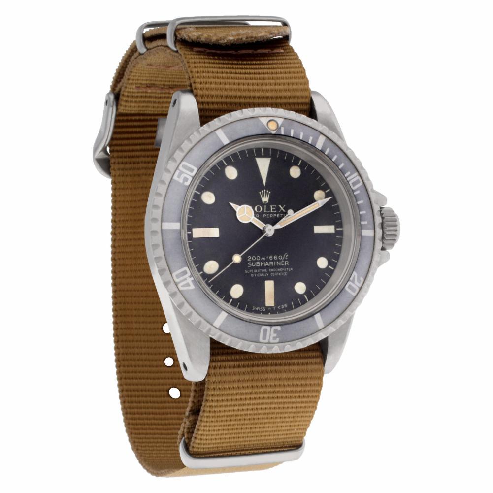 Rolex Submariner 5512, Silver Dial, Certified and Warranty 1