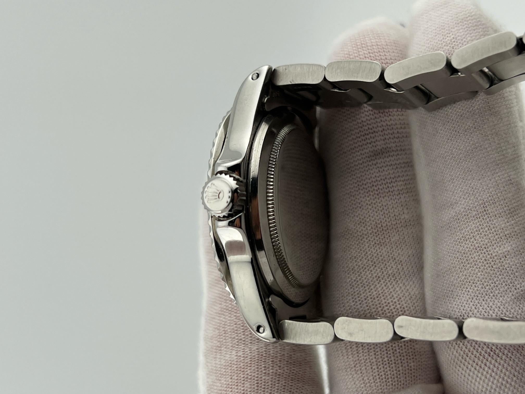 Rolex Submariner 5512 40mm in acciaio inossidabile Ricevuta di servizio Rolex in vendita 2