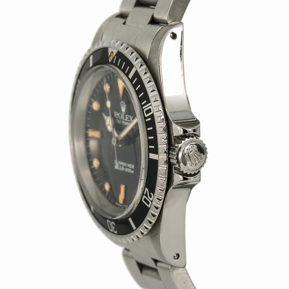 Rolex Submariner 5513, Black Dial, Certified and Warranty 1