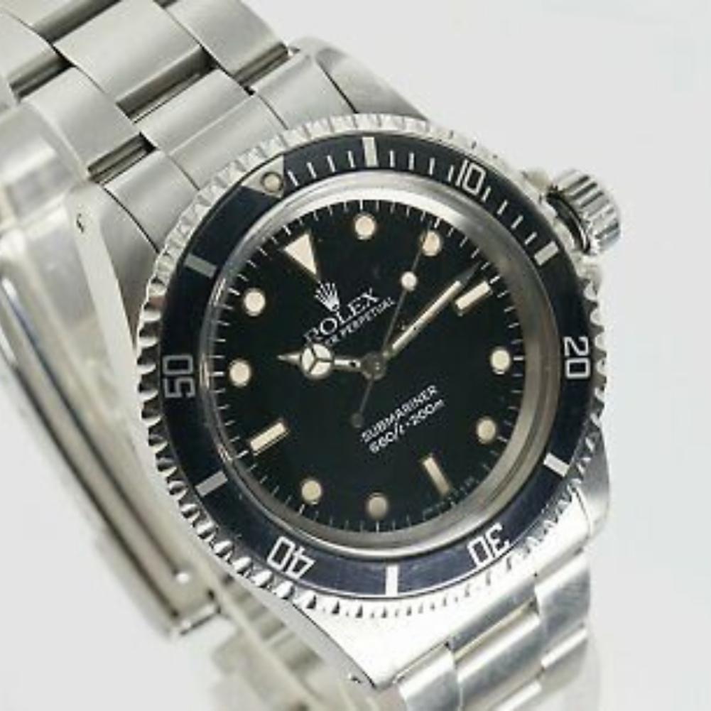 Rolex Submariner 5513, Black Dial, Certified and Warranty 3