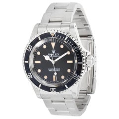 Rolex Submariner 5513, Black Dial, Certified and Warranty