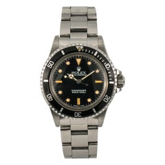 Retro Rolex Submariner 5513, Case, Certified and Warranty