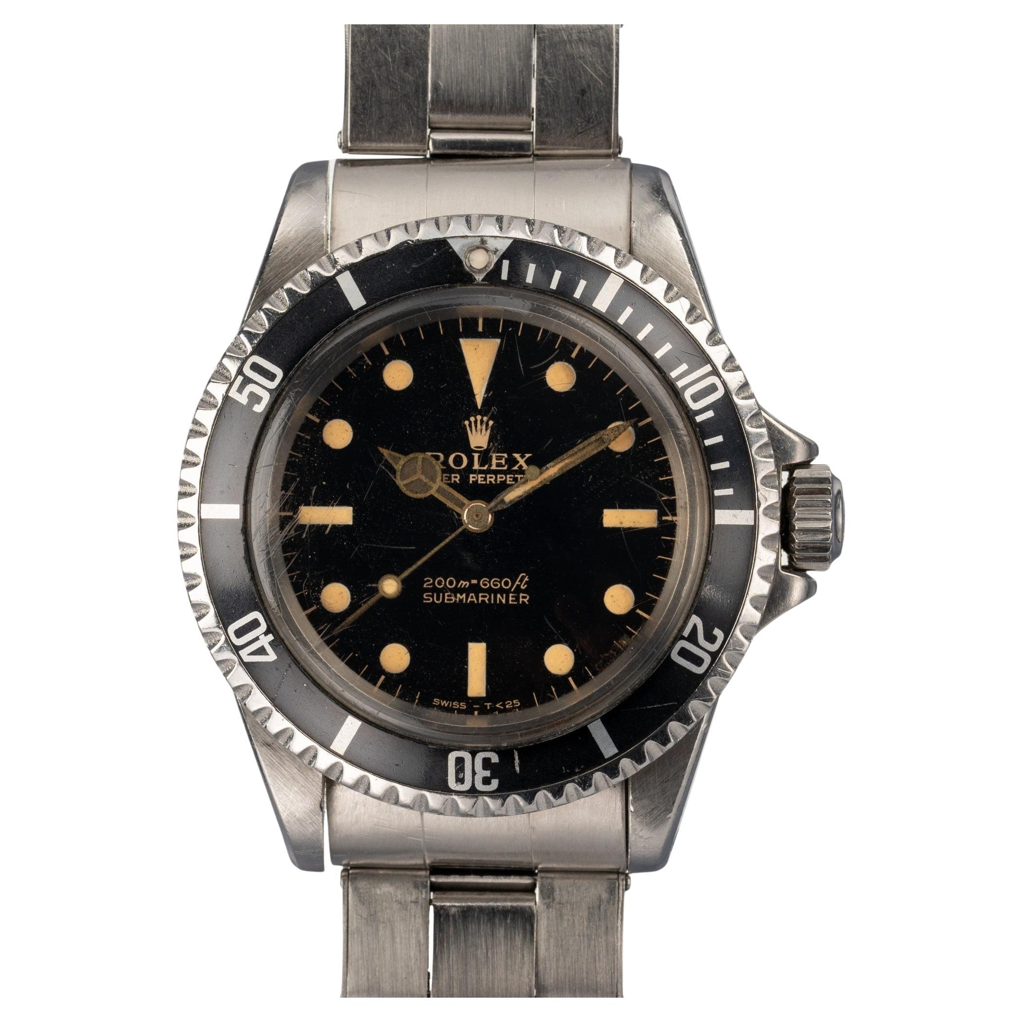 Rolex Submariner 5513 Vergoldet Meter erste 1,3m Serie 1966