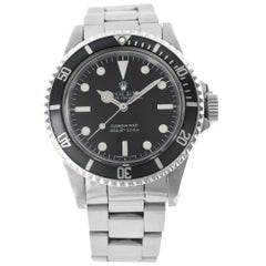 Rolex Submariner 5513 in Stainless Steel with a Black dial 40mm Automatic watch