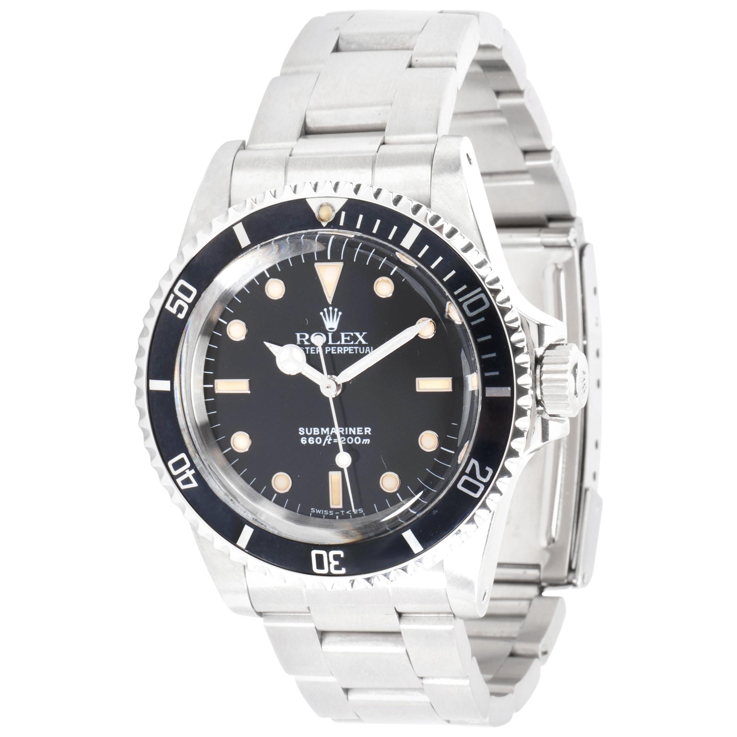 Rolex Submariner 5513 Men's Watch in Stainless Steel