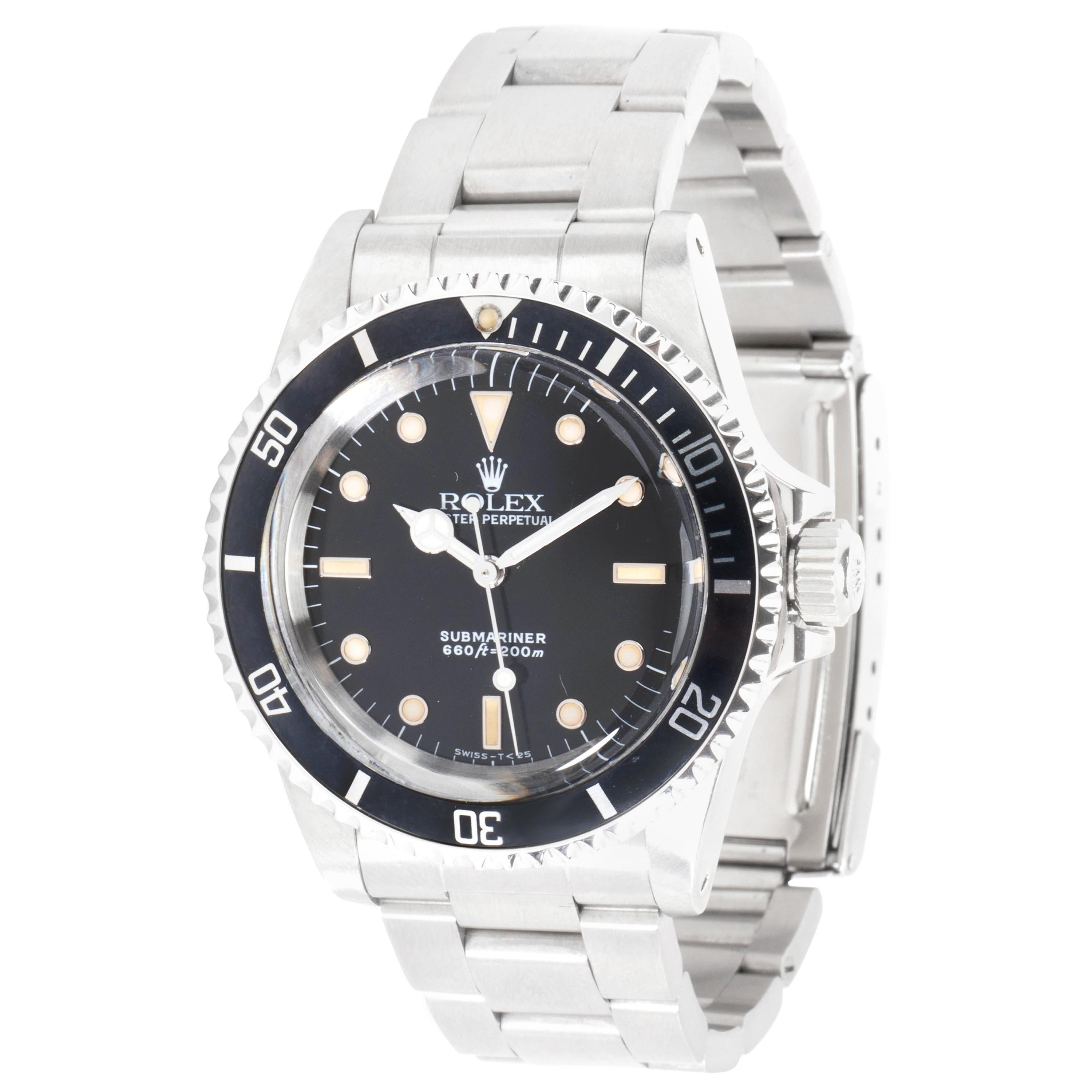 Rolex Submariner 5513 Men's Watch in Stainless Steel