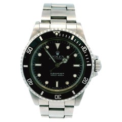 Rolex Submariner 5513 No Date Watch & Box