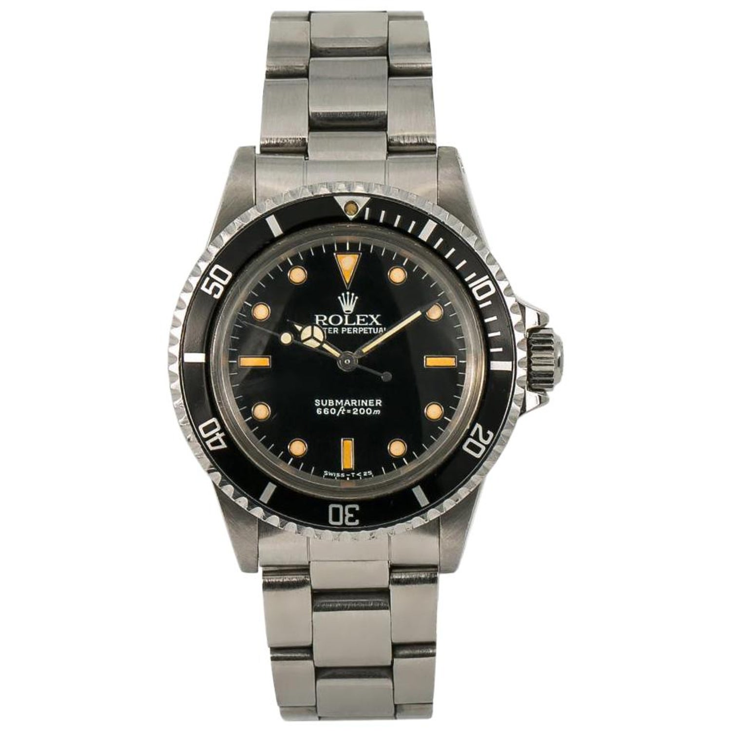 Rolex Submariner 5513 Vintage Bart Simpson R Serial Men's Automatic Watch  at 1stDibs | rolex bart simpson