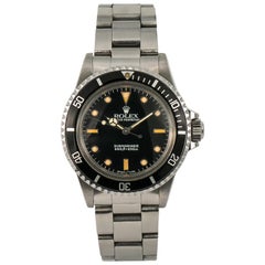 Rolex Submariner 5513 Vintage Bart Simpson R Serial Men's Automatic Watch