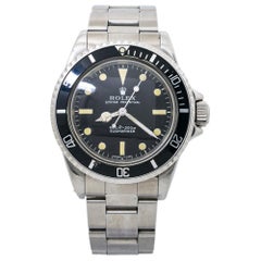 Rolex Submariner 5513 Vintage Feet First Matte Mens Automatic Watch