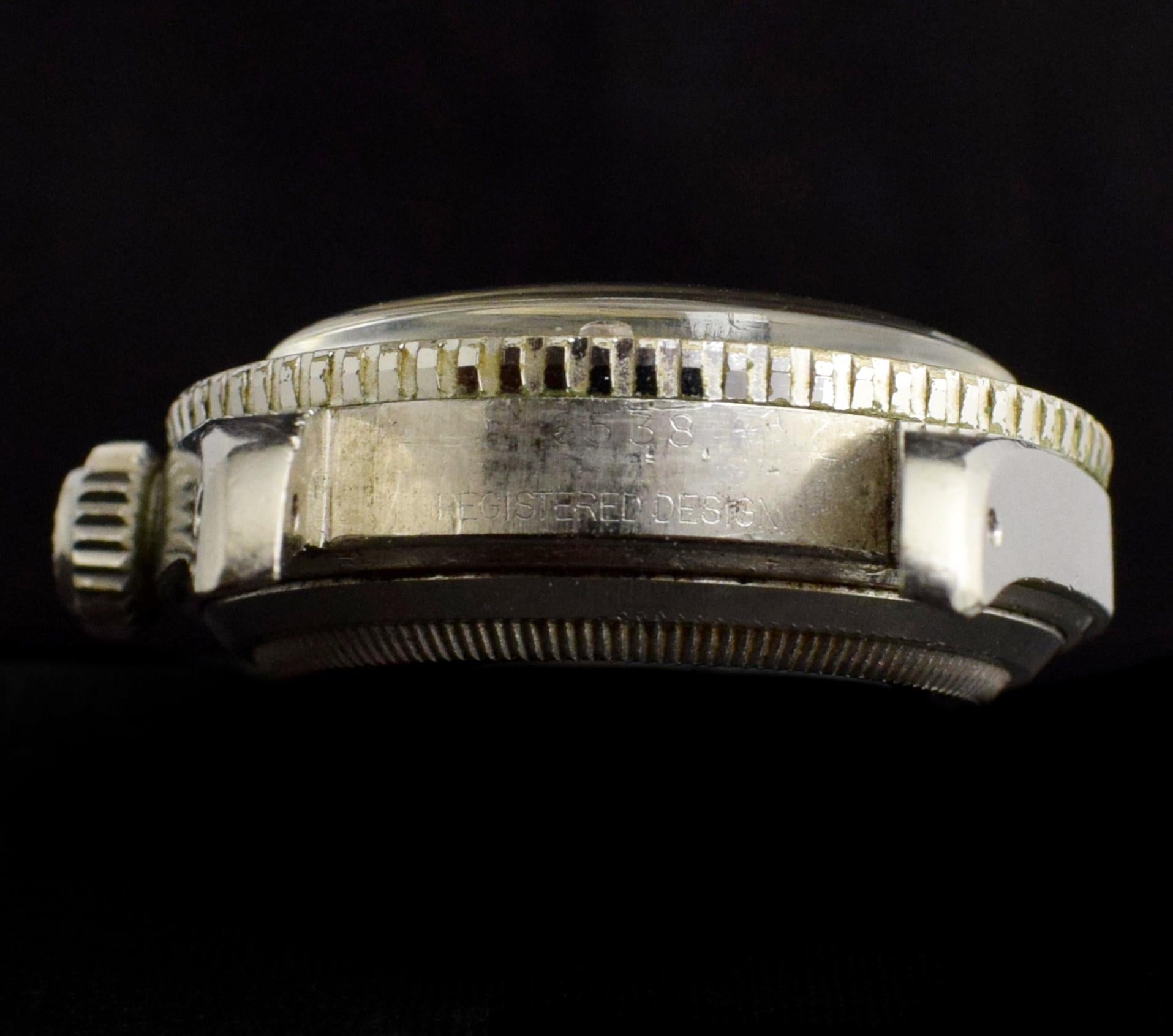 Rolex Submariner Corona Grande Quadrante dorato 6538 Triangolo Rosso Orologio James Bond 1959 3