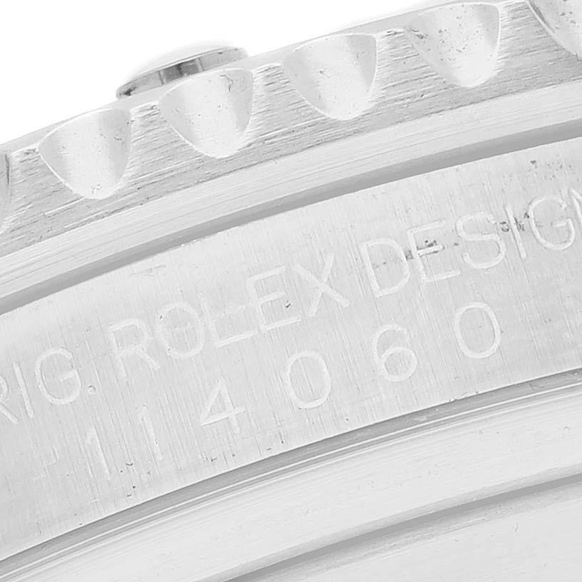 Rolex Submariner Black Dial Ceramic Bezel Steel Mens Watch 114060 Box Card For Sale 3