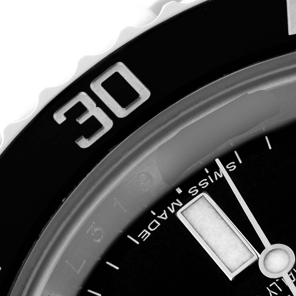 Rolex Submariner Black Dial Ceramic Bezel Steel Mens Watch 114060 For Sale 2