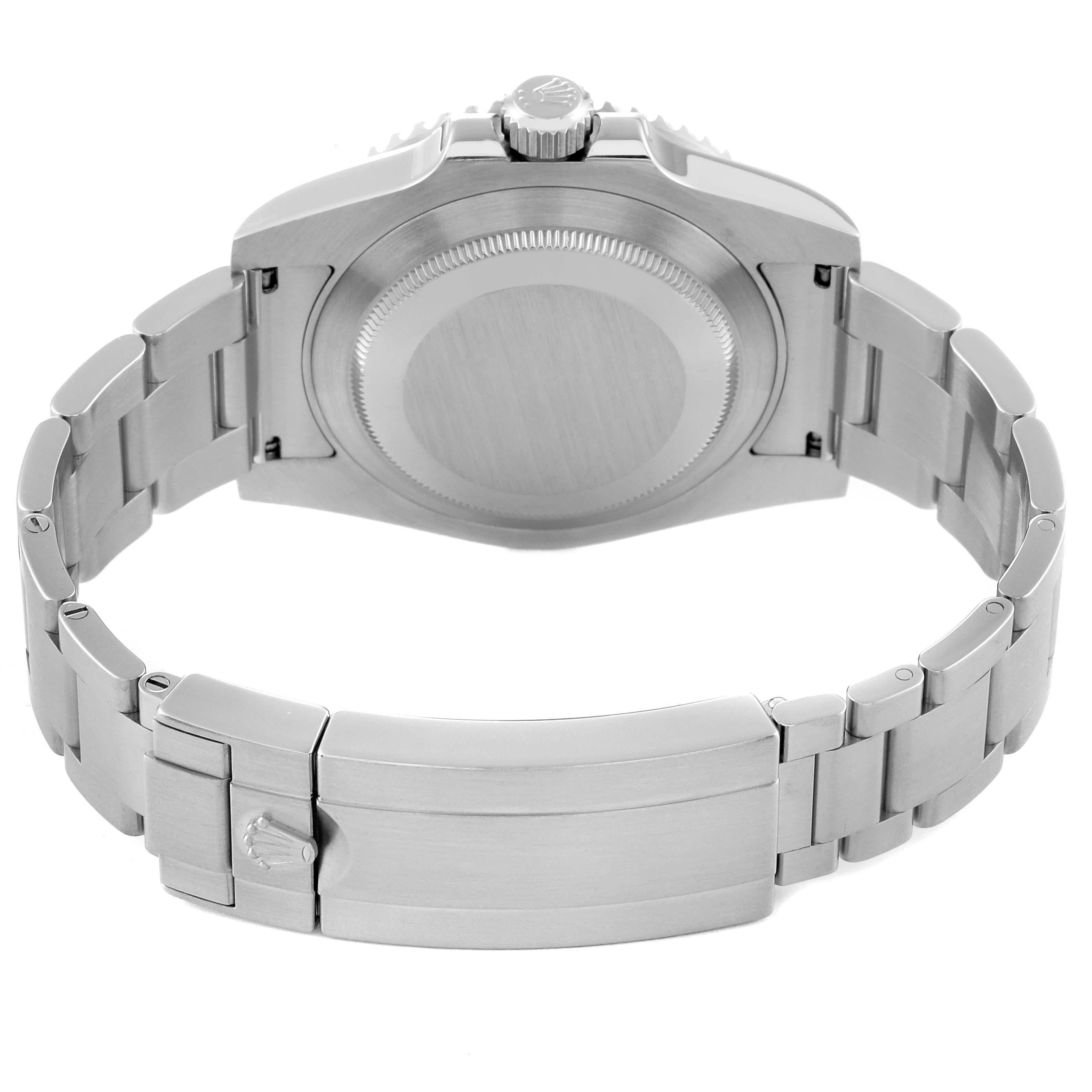 Rolex Submariner Black Dial Ceramic Bezel Steel Mens Watch 114060 4