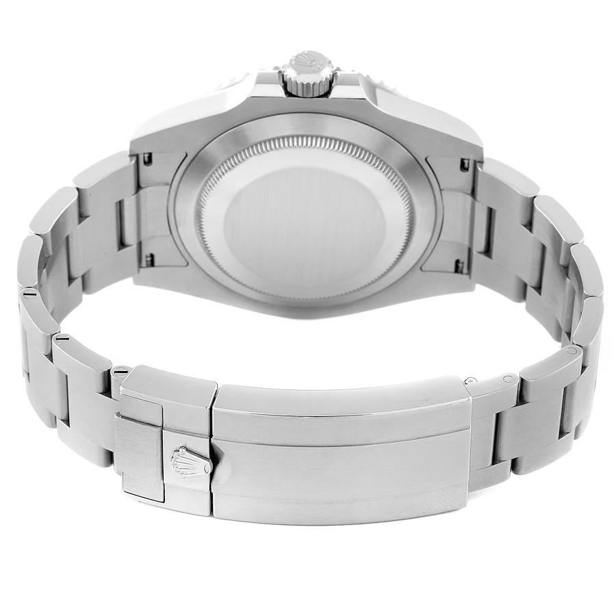 Rolex Submariner Schwarzes Zifferblatt Keramik-Lünette Stahl-Herrenuhr 126610 Box Card 6