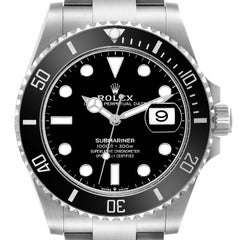 Rolex Submariner Black Dial Ceramic Bezel Steel Mens Watch 126610 Unworn