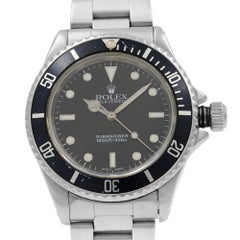 Rolex Submariner Black Dial No Date Stainless Steel Automatic Men's Watch 14060M