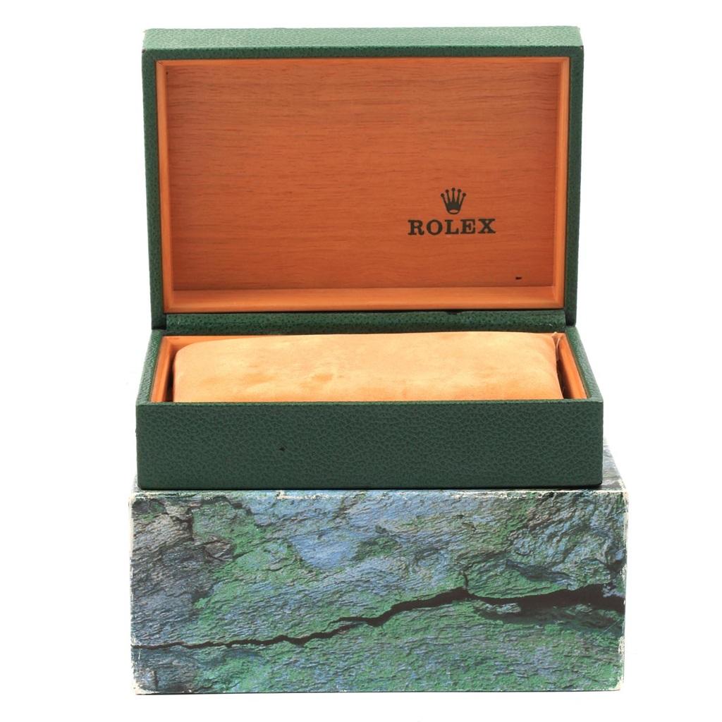 Rolex Submariner Black Dial Oyster Bracelet Men's Watch 16610 Box For Sale 9