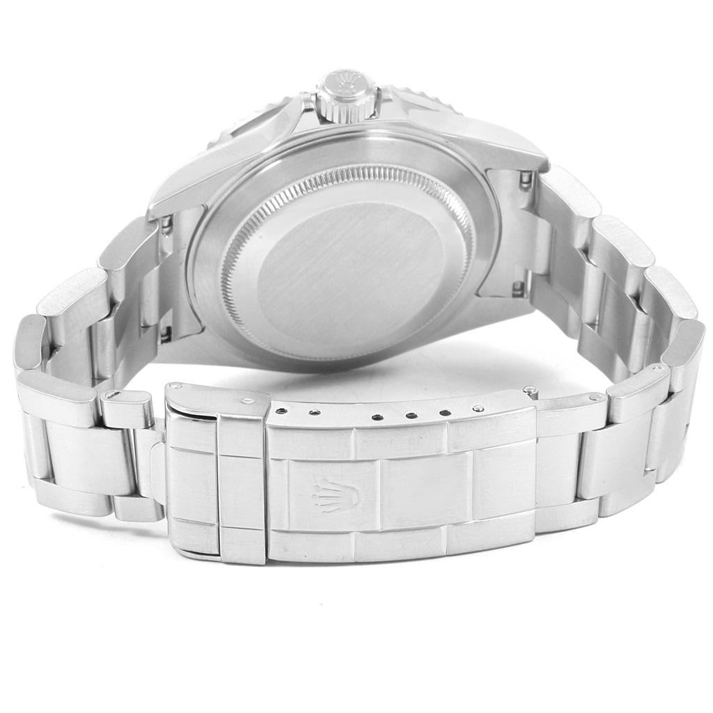 Rolex Submariner Black Dial Oyster Bracelet Men's Watch 16610 Box For Sale 6