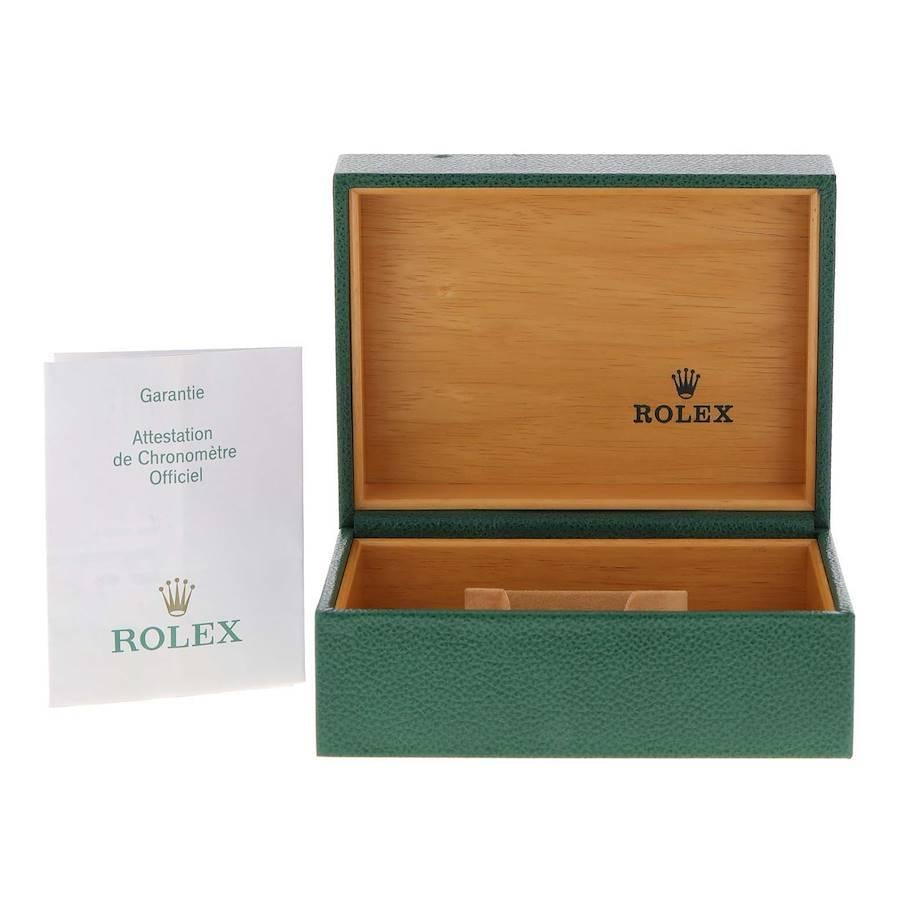 Rolex Submariner Black Dial Stainless Steel Mens Watch 16610 Box Papers For Sale 8