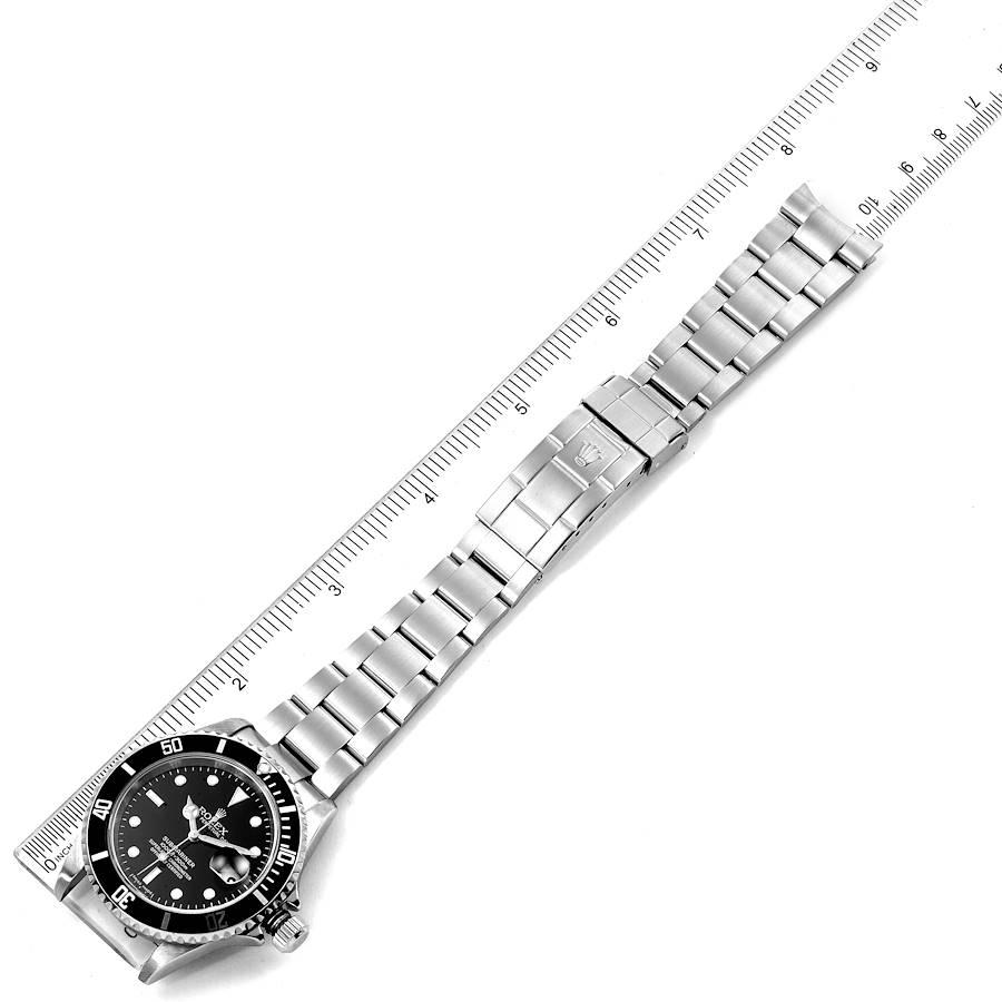 Rolex Submariner Black Dial Stainless Steel Men’s Watch 16610 Tag 5