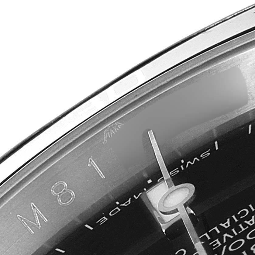 Rolex Submariner Black Dial Steel Mens Watch 16610 In Good Condition For Sale In Atlanta, GA
