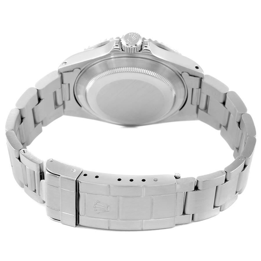 Rolex Submariner Stahl-Herrenuhr 16610 mit schwarzem Zifferblatt 6
