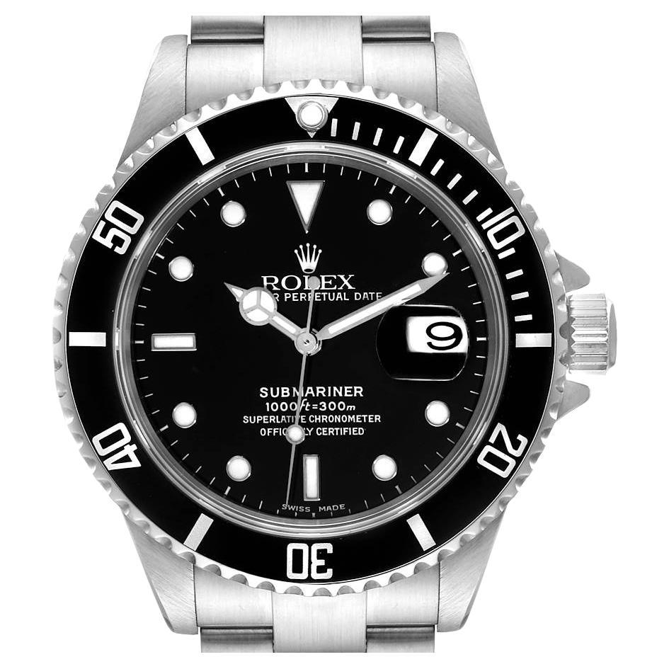 Rolex Submariner Reference 16613 TwoTone Gold Stainless Blue Dial