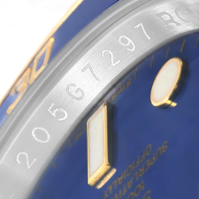 Rolex Submariner Blue Dial Steel Yellow Gold Men’s Watch 116613 Box Card 5