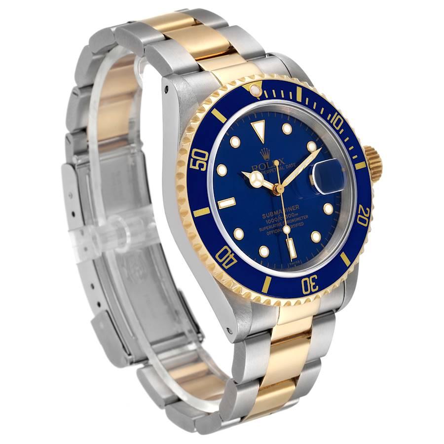 blue marine rolex