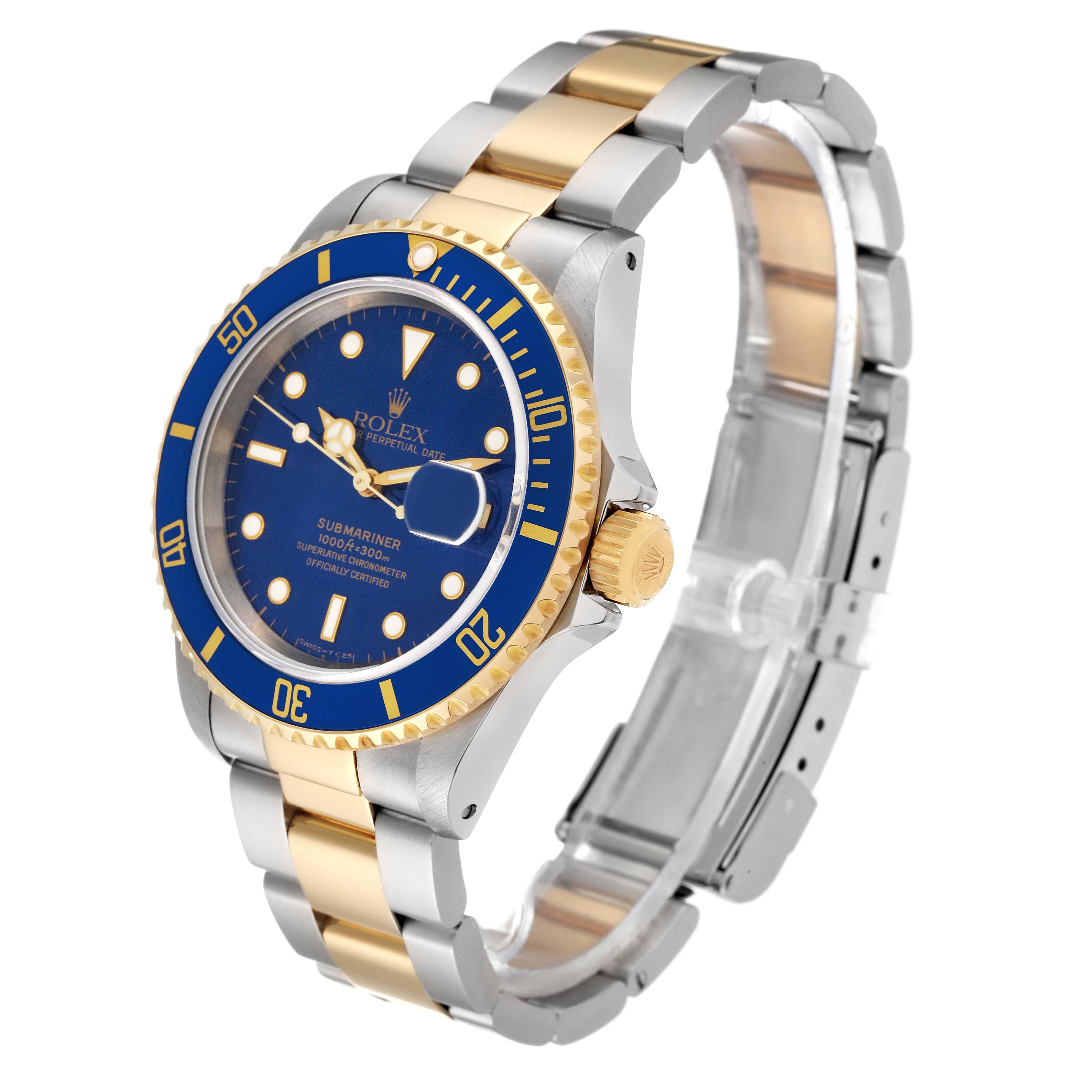 rolex submariner blue gold price