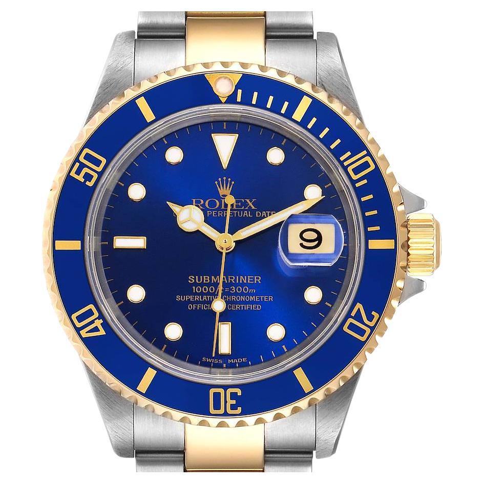 rolex submariner blue dial 