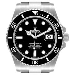 Rolex Submariner Cerachrom Bezel Black Dial Steel Mens Watch 126610 Box Card