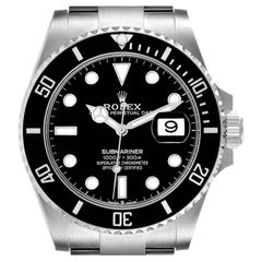 Rolex Montre Submariner en acier inoxydable avec lunette céramique, pour hommes 126610, non portée