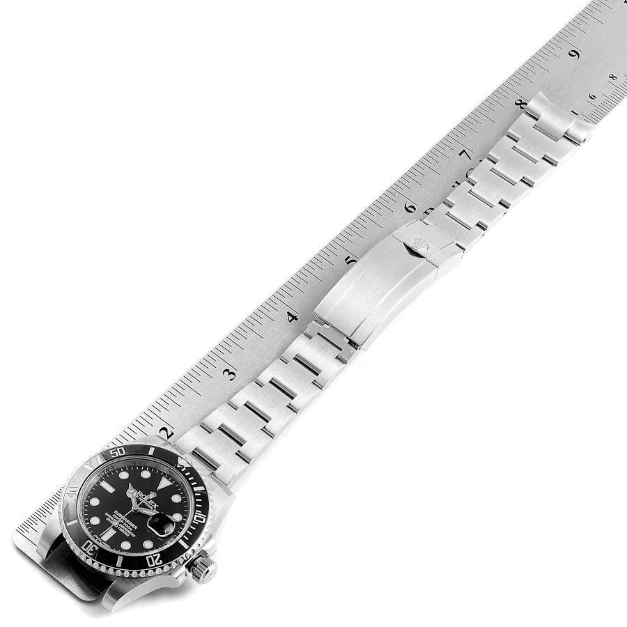 Rolex Submariner Ceramic Bezel Black Dial Steel Men's Watch 116610 7