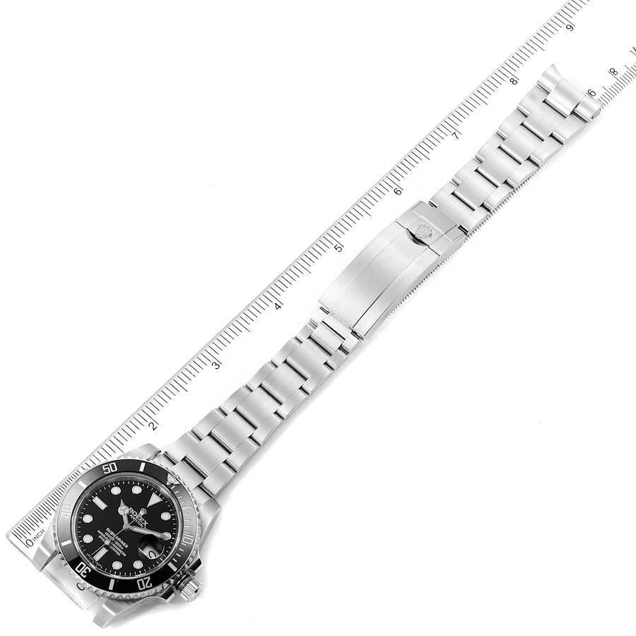 Rolex Submariner Ceramic Bezel Steel Men's Watch 116610 Box Card For Sale 7